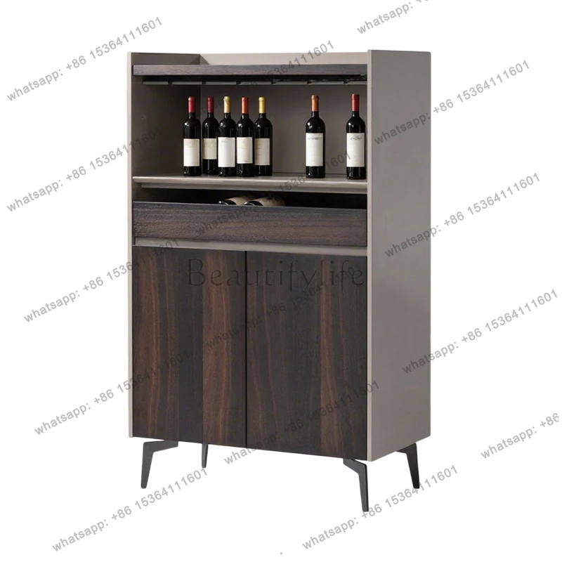 Modern minimalist double-door wine cabinet living room luxury Italian minimalist dining side wine cabinet
Modern minimalist double-door wine cabinet living room luxury Italian minimalist dining side wine cabinet