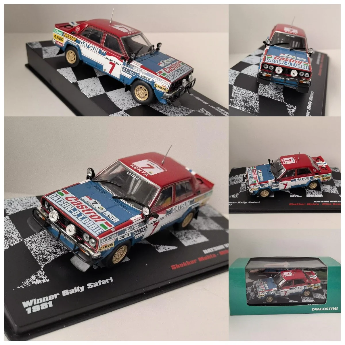 Box Cracking DEA Diecast 1:43 Scale Violet GT # 7 1981 Racing Alloy Car Model
Box Cracking DEA Diecast 1:43 Scale Violet GT # 7 1981 Racing Alloy Car Model