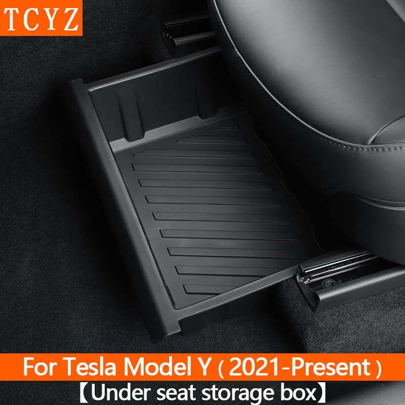 TCYZ Under Seat Storage Box For Tesla ModelY Juniper2025 Center Console Organizer Bins Front Backseat Bag Trash Tray Accessories
TCYZ Under Seat Storage Box For Tesla ModelY Juniper2025 Center Console Organizer Bins Front Backseat Bag Trash Tray Accessories