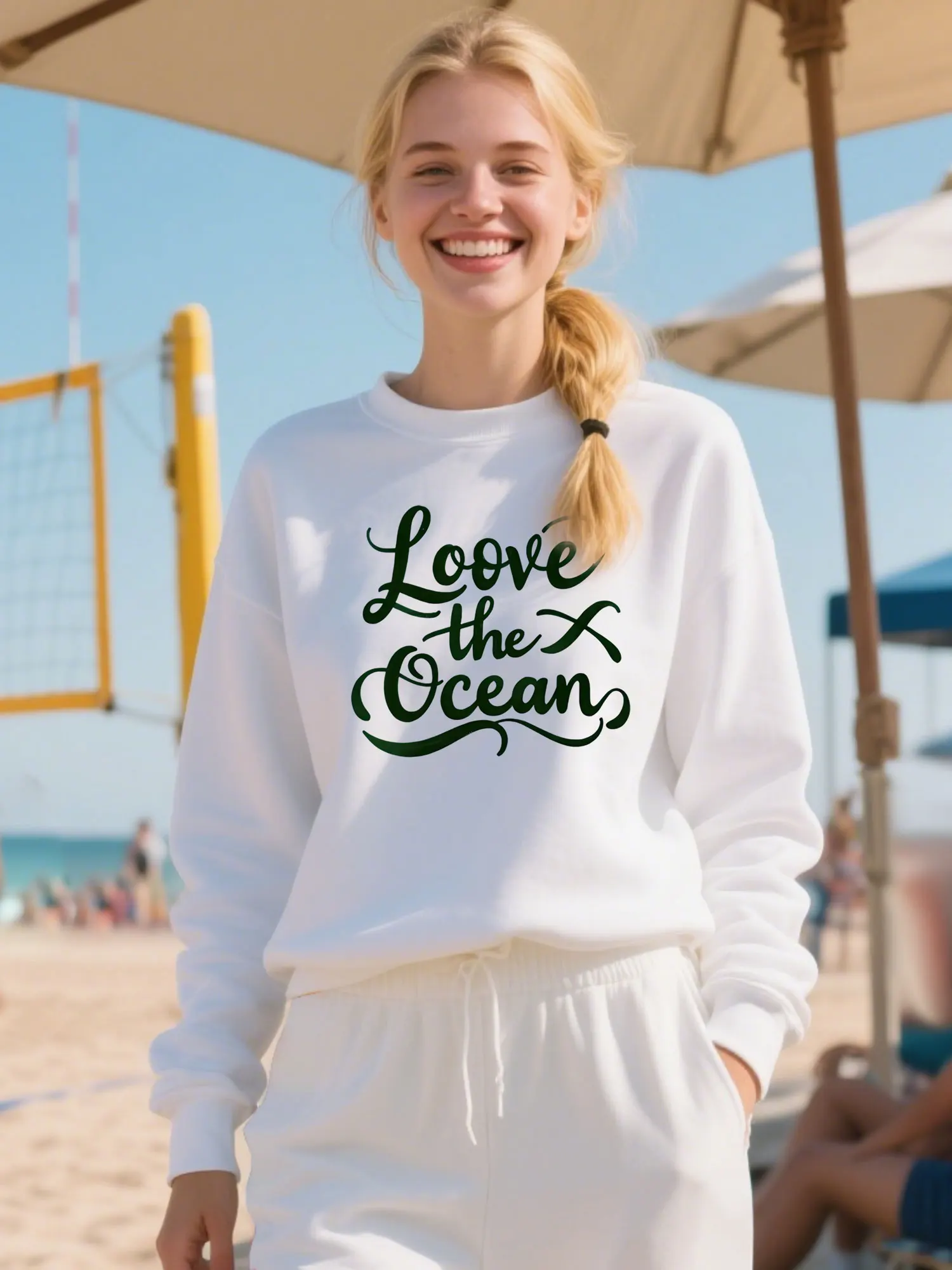 Unisex Premium Cotton Crewneck Sweatshirt Featuring "Loove The Ocean" Script Print, Birthday Gifting Essential
Unisex Premium Cotton Crewneck Sweatshirt Featuring "Loove The Ocean" Script Print, Birthday Gifting Essential