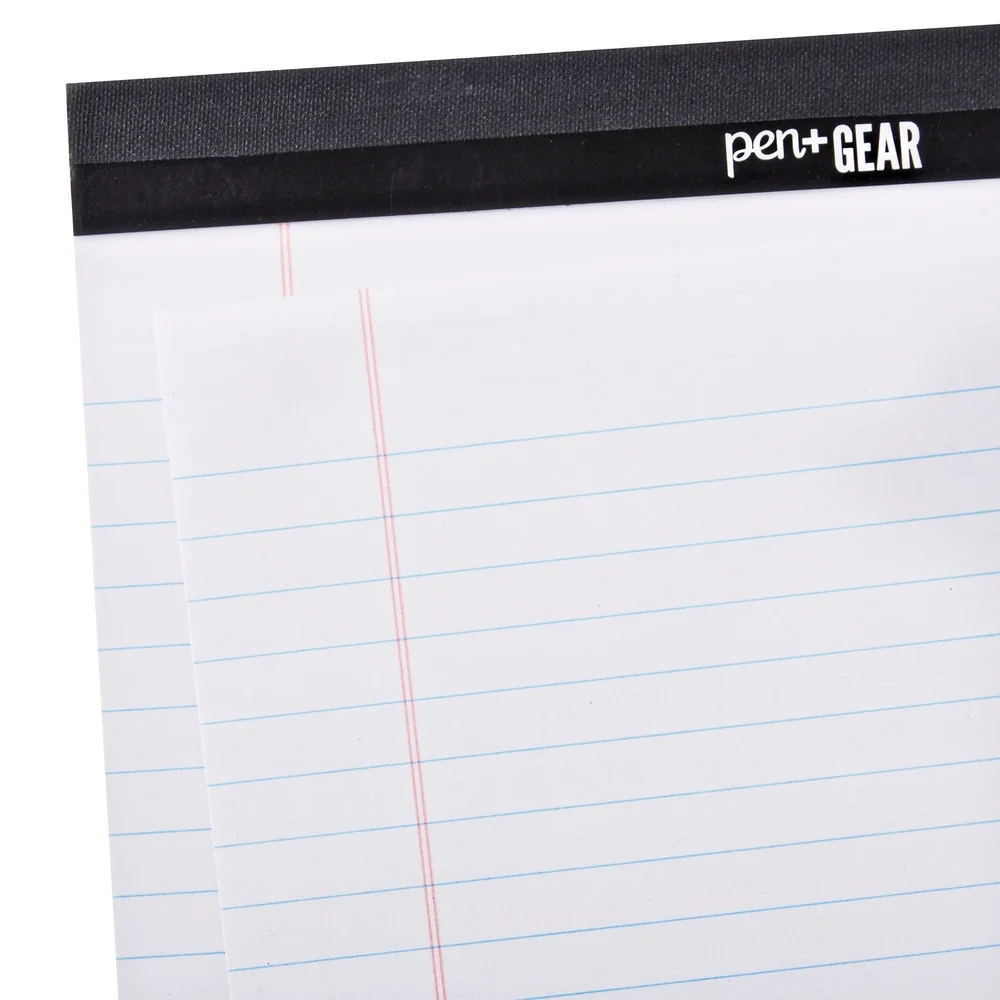 Wide Ruled Legal Pads 12 Pack Microperforated 50 Sheets Notepad Stationery School Office Writing Tools
Wide Ruled Legal Pads 12 Pack Microperforated 50 Sheets Notepad Stationery School Office Writing Tools