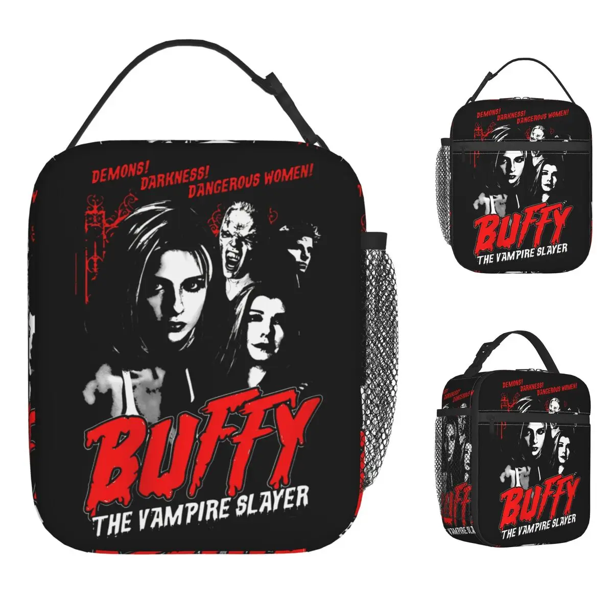 Buffys The Vampires Slayers Spike Lunch Bag Portable Zipper Lunch Box Girls Office Print Cooler Bag Retro Oxford Tote Food Bags
Buffys The Vampires Slayers Spike Lunch Bag Portable Zipper Lunch Box Girls Office Print Cooler Bag Retro Oxford Tote Food Bags