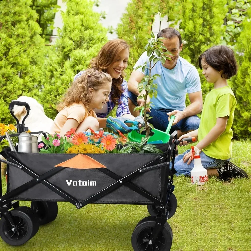 z Foldable Wagon Cart Beach Collapsible Heavy Duty 330LBS Weight Capacity Folding Utility Garden Carts with Big All-Terrain Sand
z Foldable Wagon Cart Beach Collapsible Heavy Duty 330LBS Weight Capacity Folding Utility Garden Carts with Big All-Terrain Sand