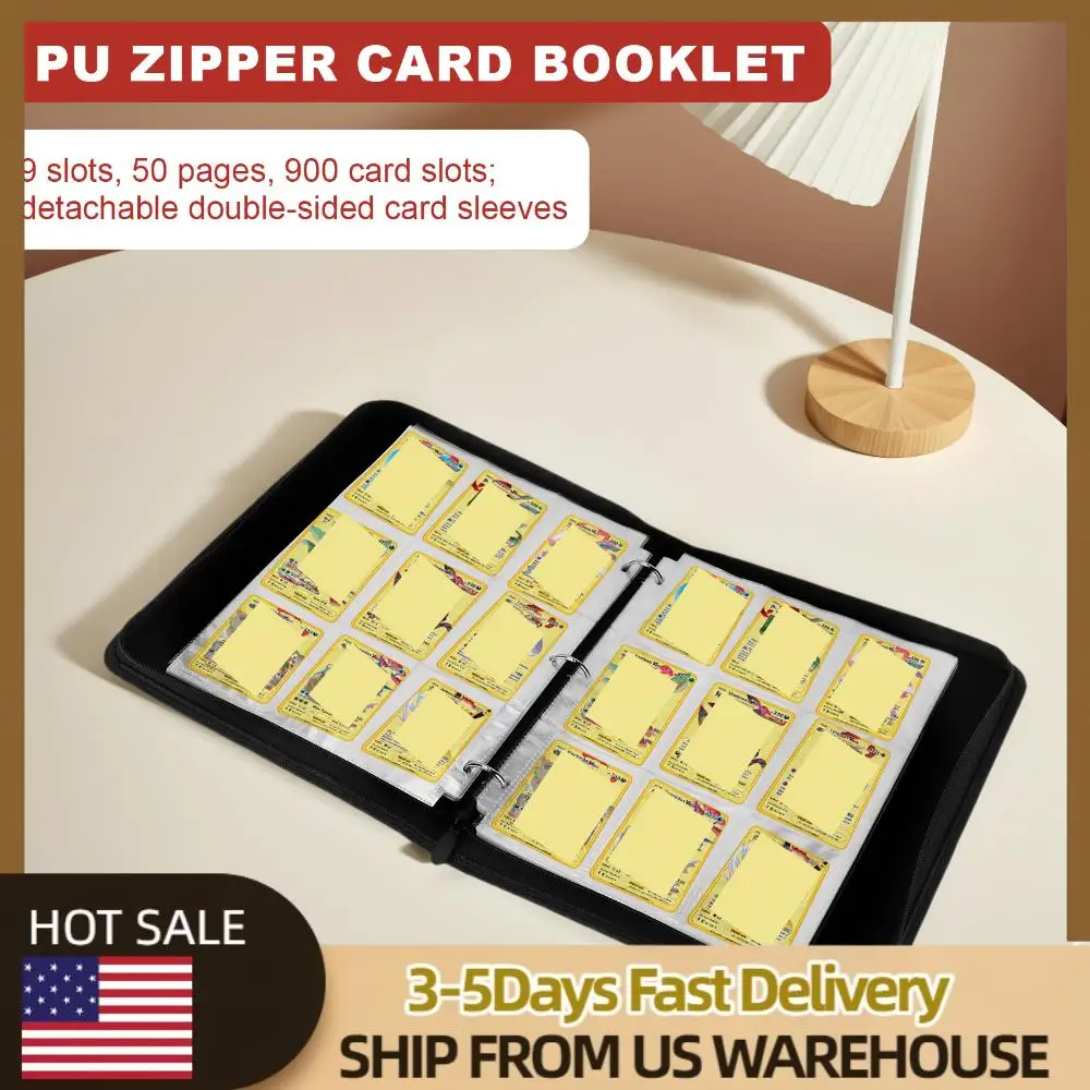 Коллекционный альбом для карточек, двухсторонняя папка для коллекции, коллекционный альбом из искусственной кожи для Pokemon MTG TCG, спортивные карты, футбольные карты
Коллекционный альбом для карточек, двухсторонняя папка для коллекции, коллекционный альбом из искусственной кожи для Pokemon MTG TCG, спортивные карты, футбольные карты