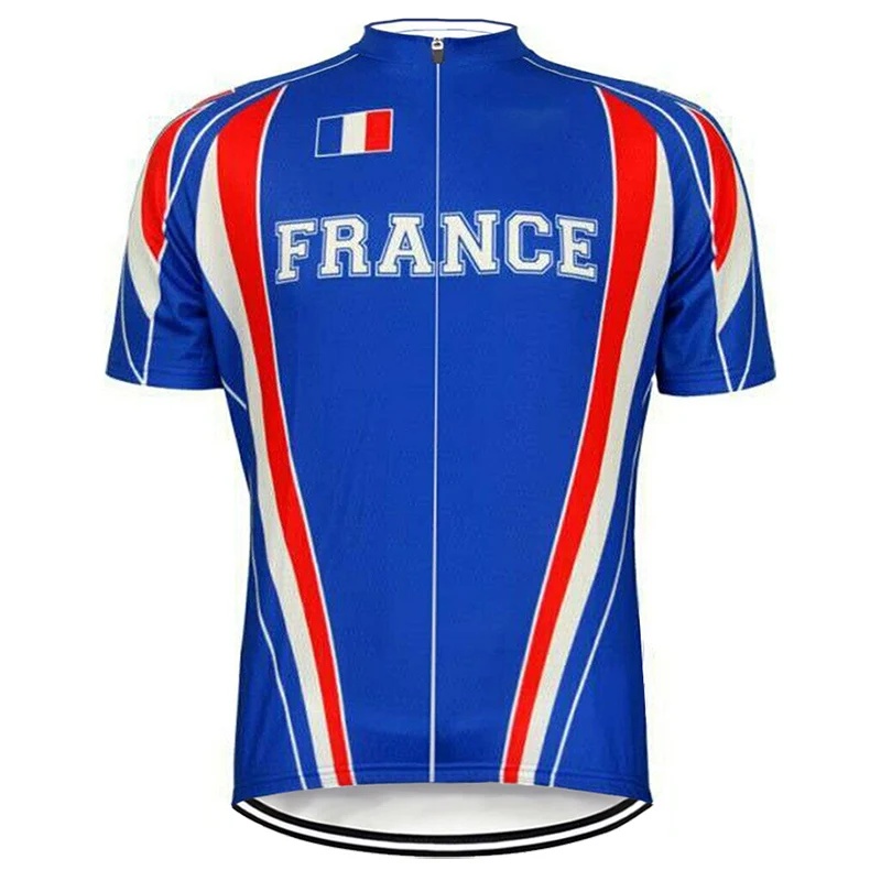 France Short Sleeve Cycling Jersey Jacket Sport Road Clothes Motocros MTB Sweater Bike Jacket Belly Top Shirt Wheel Wear Cyclist
France Short Sleeve Cycling Jersey Jacket Sport Road Clothes Motocros MTB Sweater Bike Jacket Belly Top Shirt Wheel Wear Cyclist