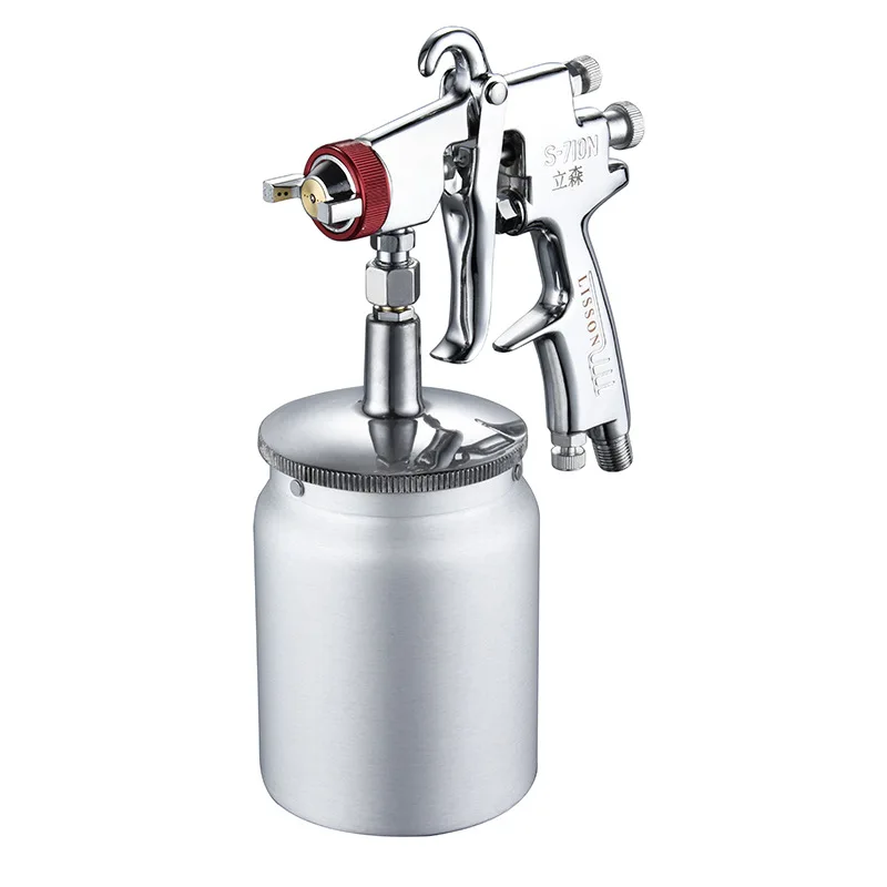 LISSON S-710N Spray Gun 1.0/1.3/1.5/1.8 Mm Steel Nozzle Gravity Spray Gun DIY Spray Paint Kit Portable Car Paint Spray Gun
LISSON S-710N Spray Gun 1.0/1.3/1.5/1.8 Mm Steel Nozzle Gravity Spray Gun DIY Spray Paint Kit Portable Car Paint Spray Gun