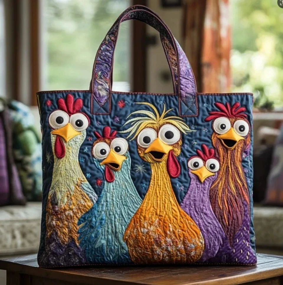 New Digital Printed Quilted Tote Bag Fashion Ladies Handbag Shoulder Bag Oxford Cloth Printed Design 2026 Trendy Bag for Women
New Digital Printed Quilted Tote Bag Fashion Ladies Handbag Shoulder Bag Oxford Cloth Printed Design 2026 Trendy Bag for Women