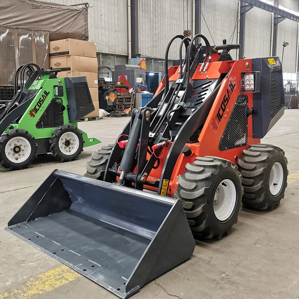 Wholesale Skid Steer Loader Front End Shovel 4x4 Electric Bucket Customizable Tracked Skid Steer Loader With Argue
Wholesale Skid Steer Loader Front End Shovel 4x4 Electric Bucket Customizable Tracked Skid Steer Loader With Argue