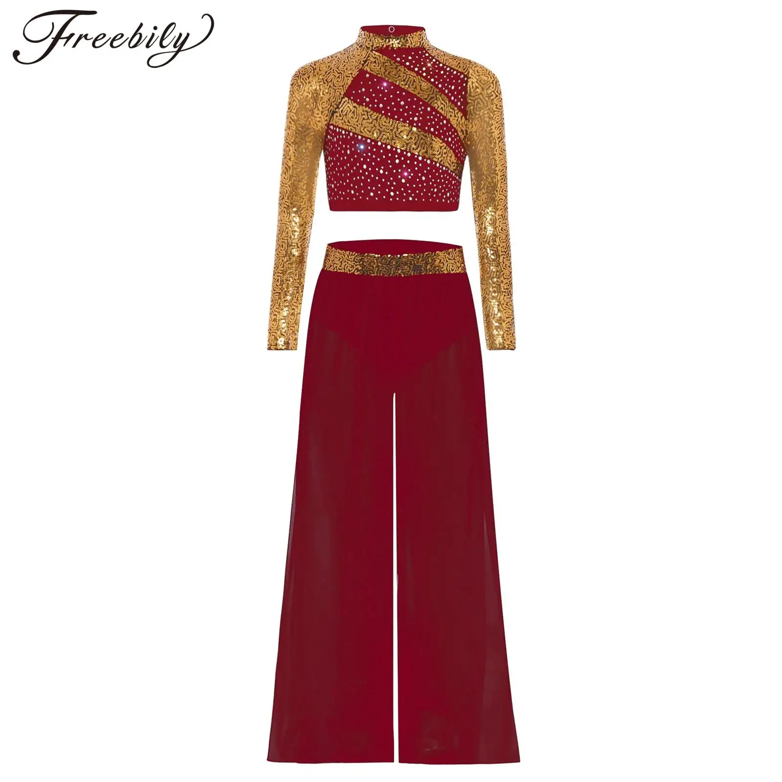 Kids Ballroom Dancewear Girls Pants Suits Lyrical Ballet Modern Dance Costume Line Dancing Elegant Childs Performance Outfits
Kids Ballroom Dancewear Girls Pants Suits Lyrical Ballet Modern Dance Costume Line Dancing Elegant Childs Performance Outfits