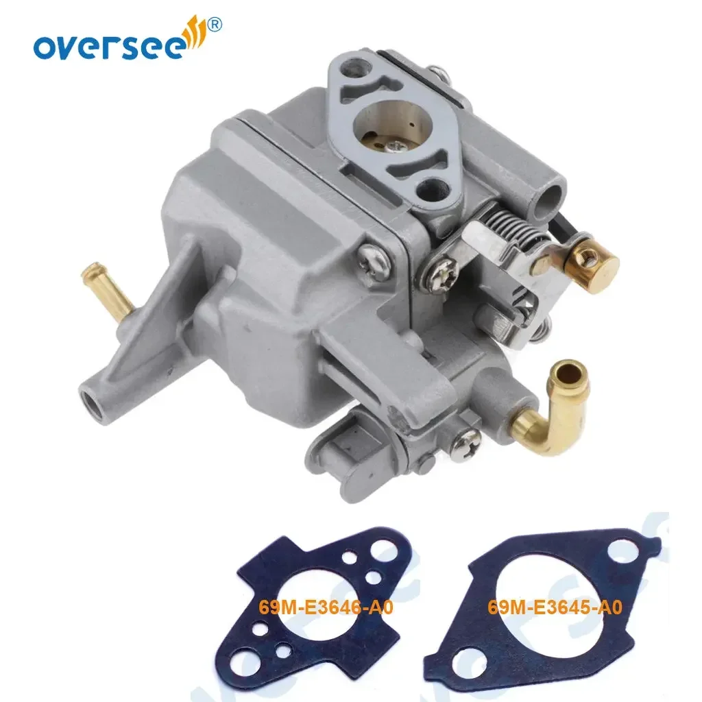 Marine Boat Carburetor Assy 69M-14301 with 2pcs Gaskets For Yamaha 4 Stroke F2.5 Outboard Motor 69M-14301-11
Marine Boat Carburetor Assy 69M-14301 with 2pcs Gaskets For Yamaha 4 Stroke F2.5 Outboard Motor 69M-14301-11
