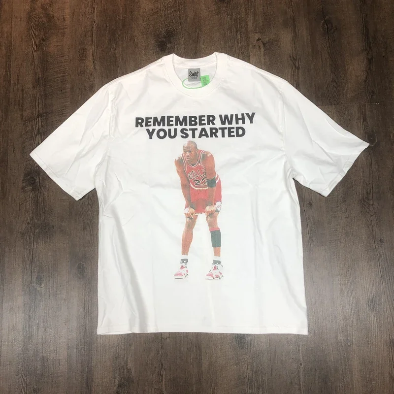 SAINT OF MICHAEL Fashion American Style Basketball Graphics Printed Cotton Vintage Tee Summer Tops Loose Oversized T Shirt Men
SAINT OF MICHAEL Fashion American Style Basketball Graphics Printed Cotton Vintage Tee Summer Tops Loose Oversized T Shirt Men