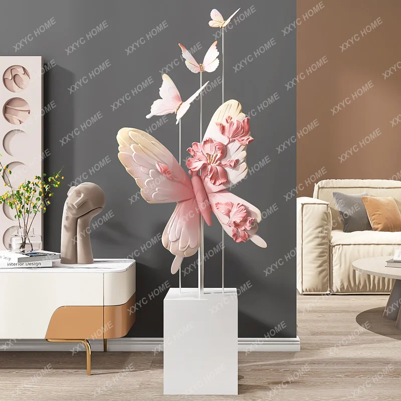 MMLarge butterfly living room floor ornament light luxury high-end art decoration sofa
MMLarge butterfly living room floor ornament light luxury high-end art decoration sofa