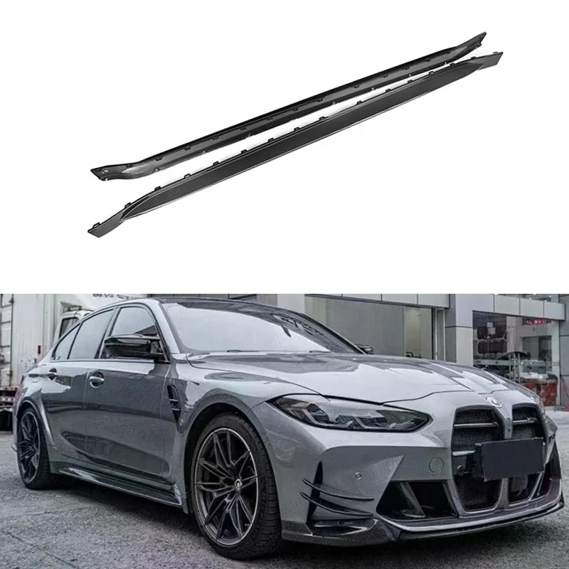 G80 Высококачественная боковая юбка из сухого вакуумного углеродного волокна для BMW G80 M3 2021+ седан, боковое расширение из углеродного волокна в стиле OEM
G80 Высококачественная боковая юбка из сухого вакуумного углеродного волокна для BMW G80 M3 2021+ седан, боковое расширение из углеродного волокна в стиле OEM