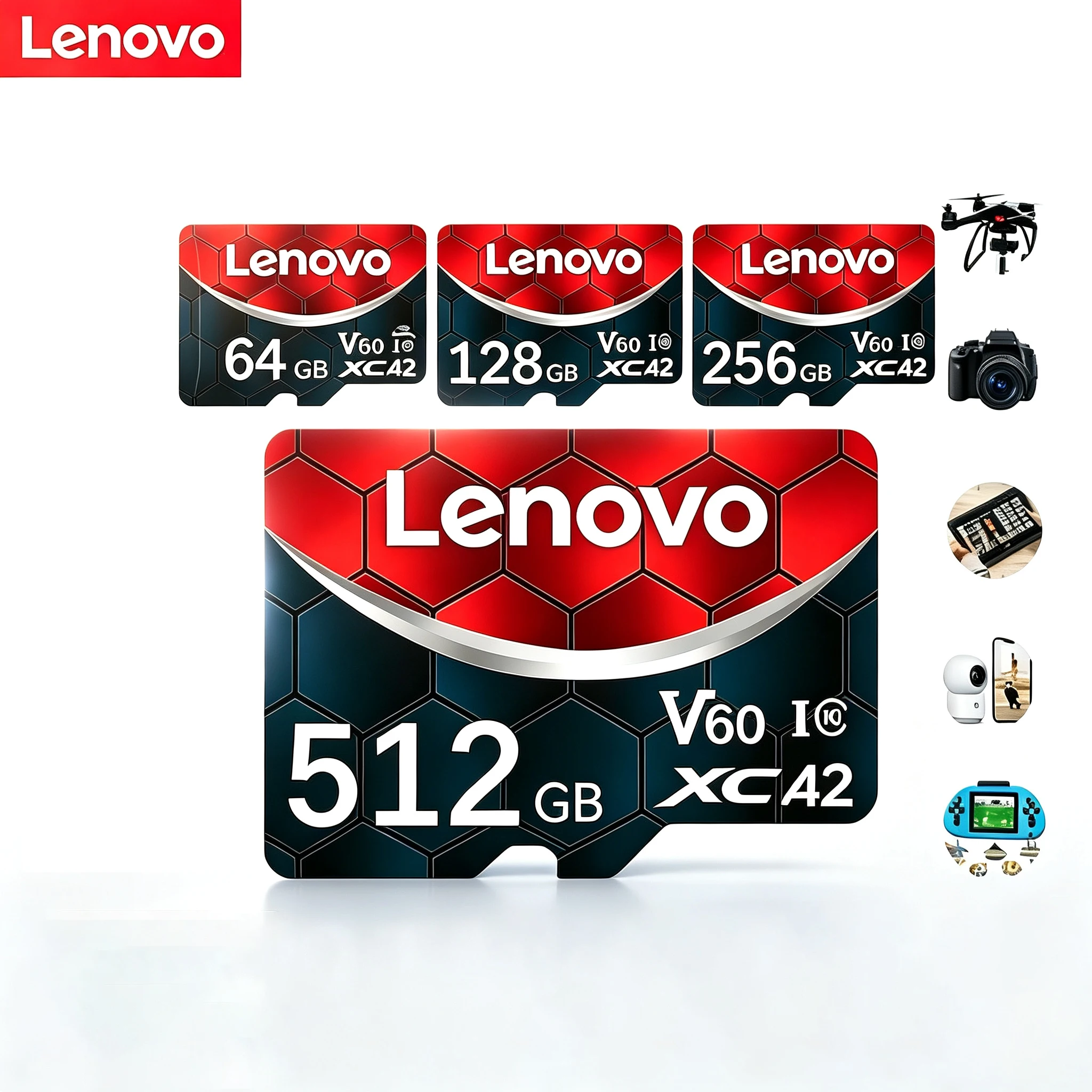 Lenovo High Speed Ultra Micro TF/SD Memory Card 16GB TF Flash Card A1 V10 C10 U1 64G 128G 256G for Camera Phone Nintendo Switch
Lenovo High Speed Ultra Micro TF/SD Memory Card 16GB TF Flash Card A1 V10 C10 U1 64G 128G 256G for Camera Phone Nintendo Switch