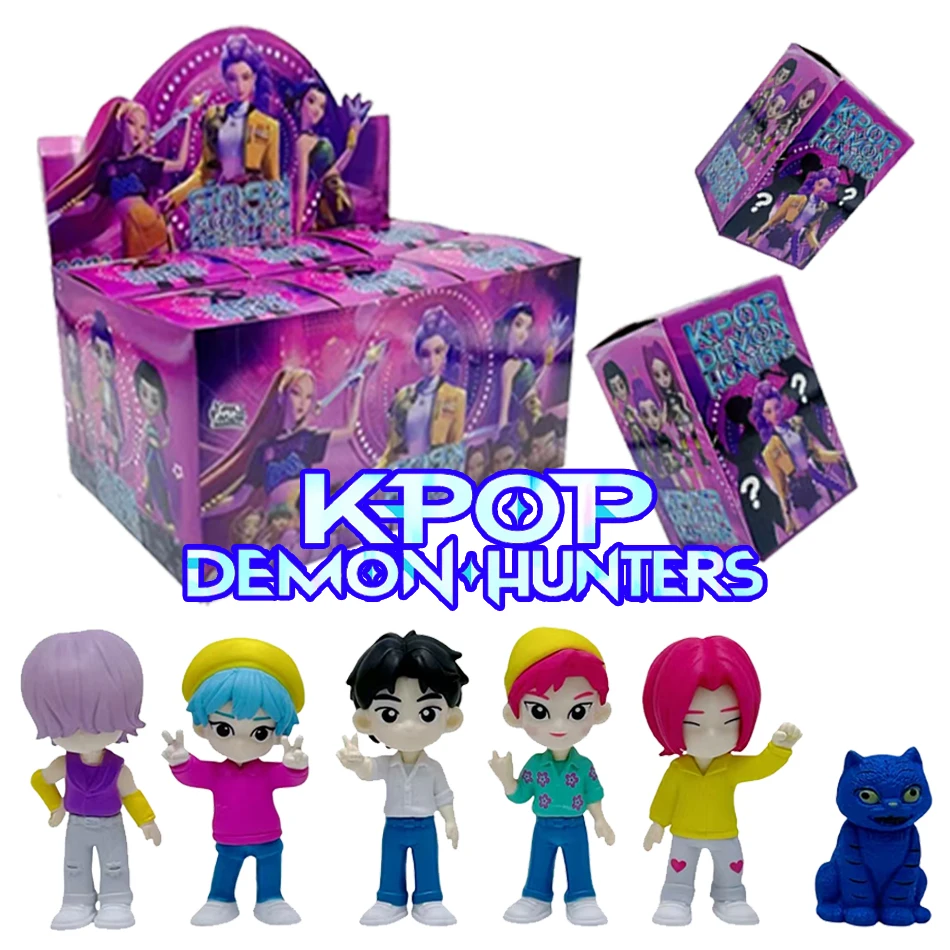 Kpop Demon Hunt слепая коробка серии рисунок тигр аниме игрушка украшение стола Хэллоуин Рождественский подарок для детей
Kpop Demon Hunt слепая коробка серии рисунок тигр аниме игрушка украшение стола Хэллоуин Рождественский подарок для детей