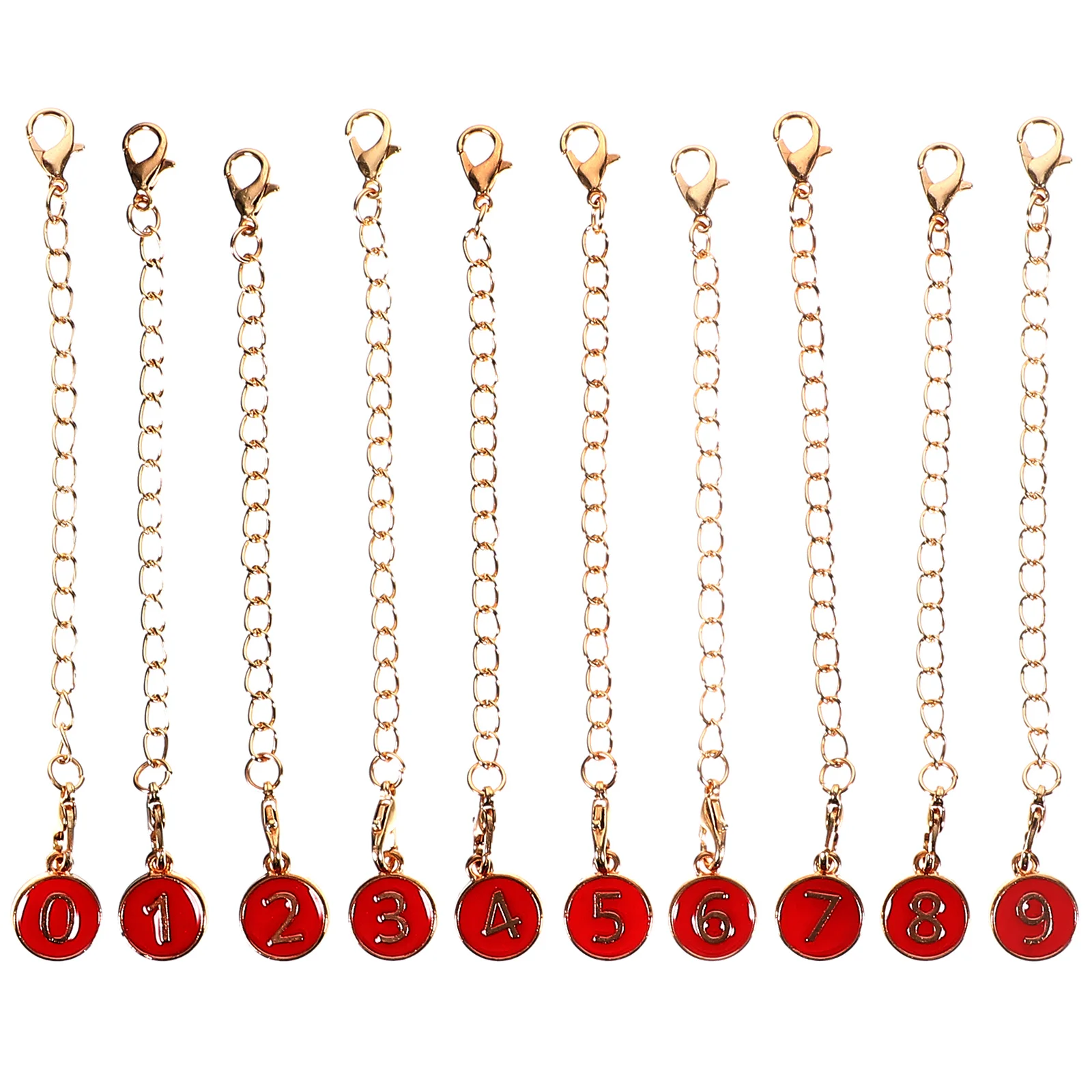 10pcs Red Charms Chain for Water Cup Handheld Bottle Chain For Water Cup Pendant Jewelry Accessories Keychain Gifts
10pcs Red Charms Chain for Water Cup Handheld Bottle Chain For Water Cup Pendant Jewelry Accessories Keychain Gifts