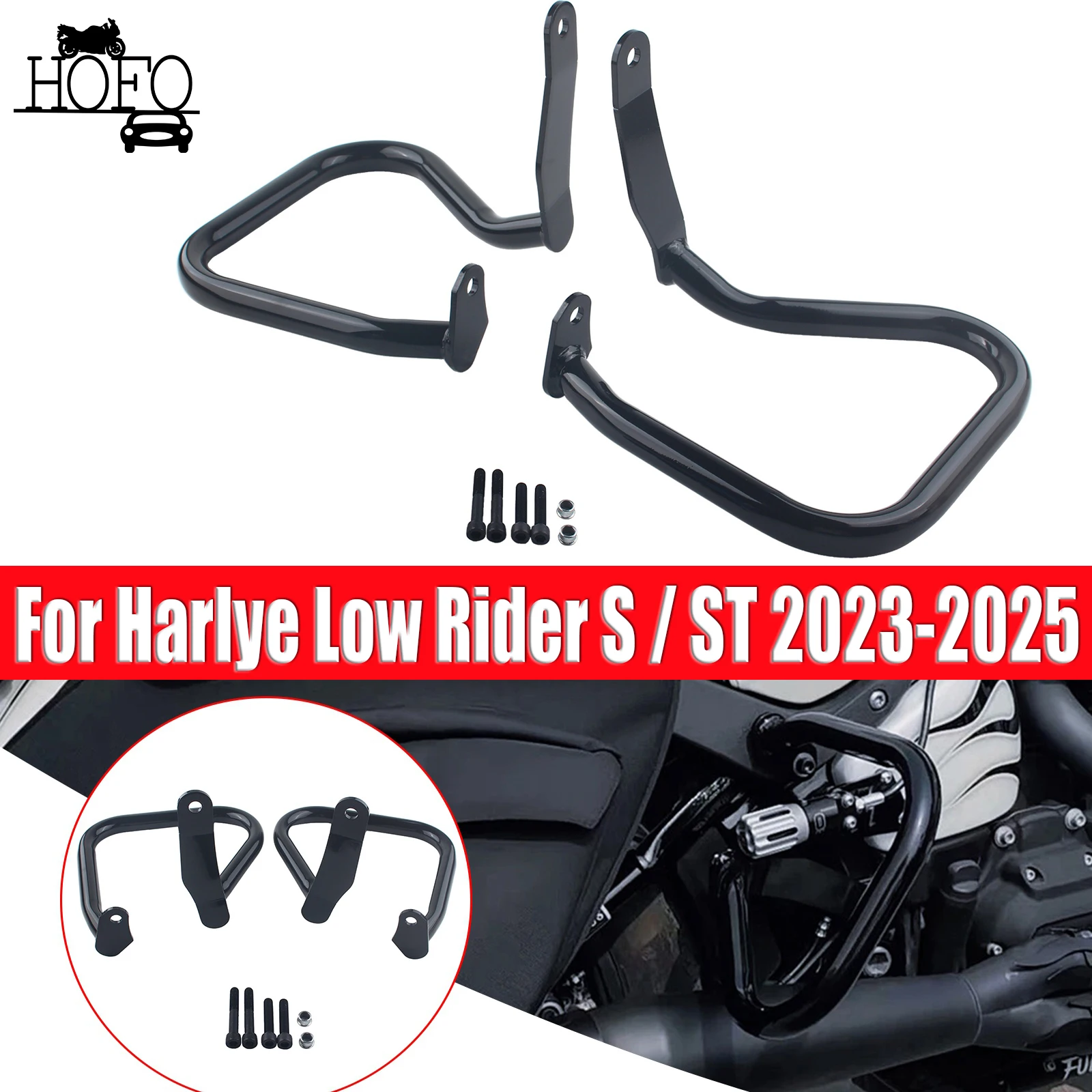 For Harlye Low Rider S / ST 2023-2025 Saddlebag Crash Bars Rear Rails
For Harlye Low Rider S / ST 2023-2025 Saddlebag Crash Bars Rear Rails