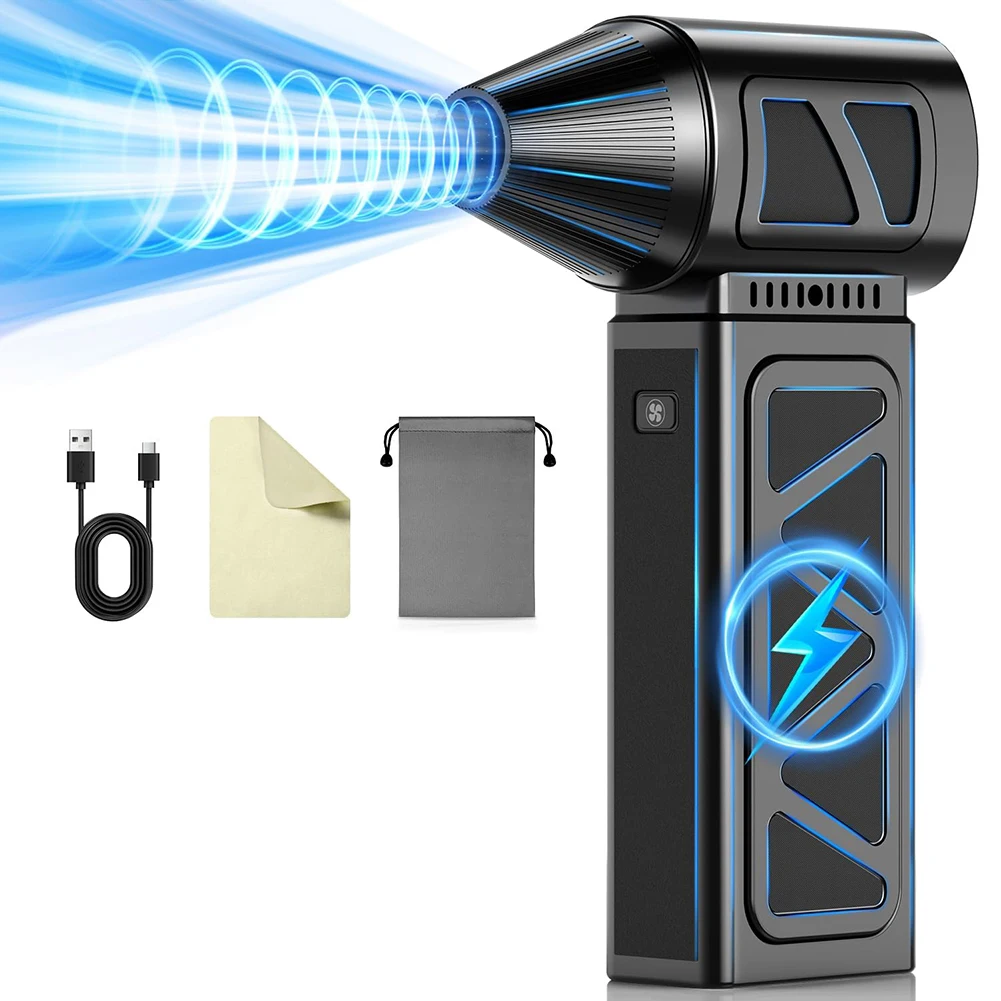 1pc Mini Air Blower Compressed Air Duster 130000RPM Turbo Fan Small Electronic Devices Cleaning Tool For Home
1pc Mini Air Blower Compressed Air Duster 130000RPM Turbo Fan Small Electronic Devices Cleaning Tool For Home