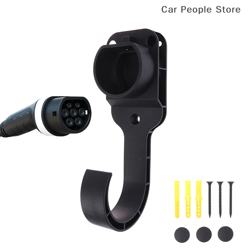 Для разъема типа 2, вилка европейского стандарта, универсальный настенный кронштейн, держатель кабеля для зарядного устройства электромобиля, розетка для зарядного пистолета
Для разъема типа 2, вилка европейского стандарта, универсальный настенный кронштейн, держатель кабеля для зарядного устройства электромобиля, розетка для зарядного пистолета