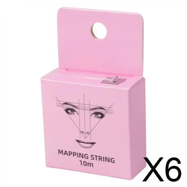 Eyebrow Mapping String Inked Embroidery Ruler Cotton Thread Brow Line Cosmetic Tool for Professional Microblading
Eyebrow Mapping String Inked Embroidery Ruler Cotton Thread Brow Line Cosmetic Tool for Professional Microblading