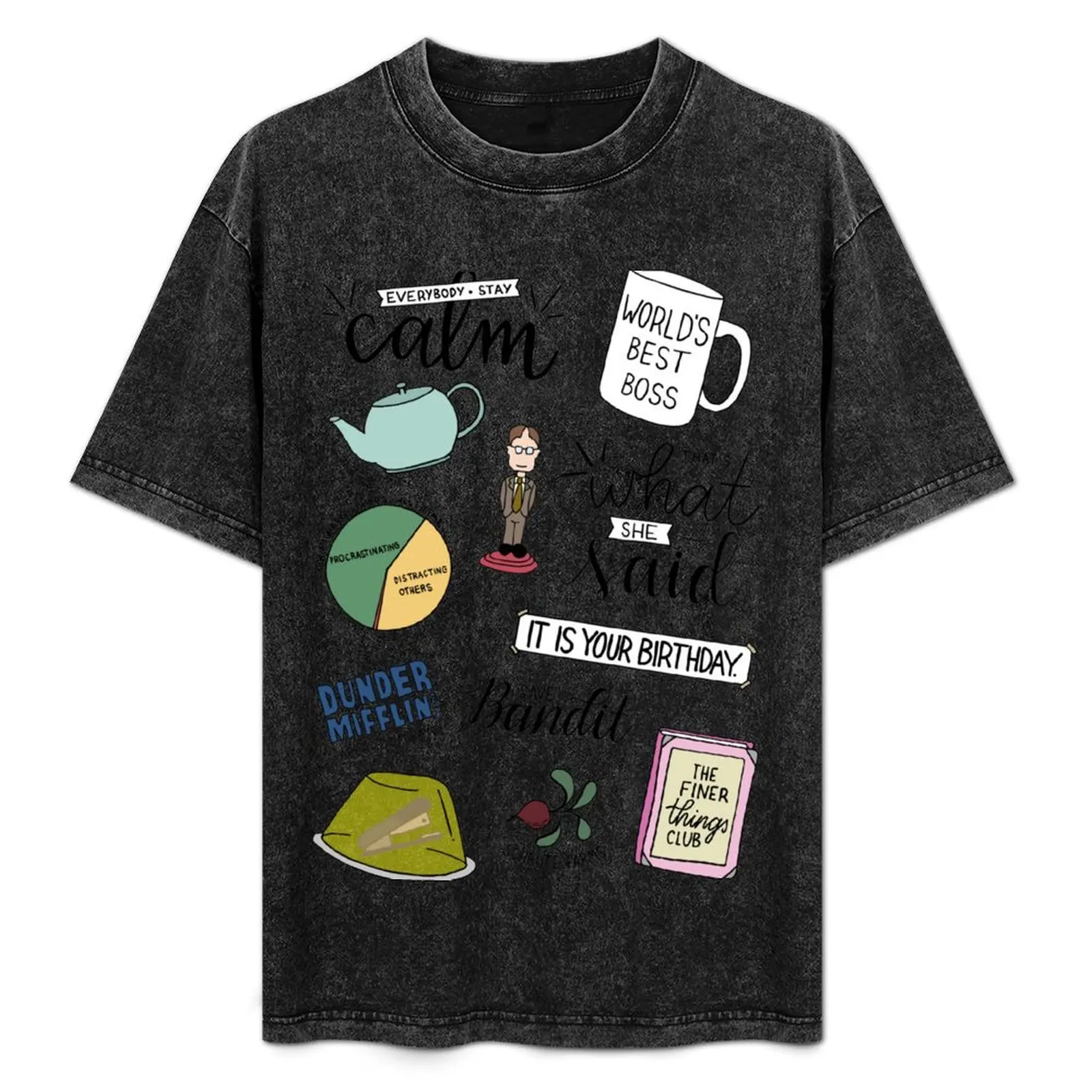 The Office TV Show Art T-Shirt Minimal Art Print T-Shirt
The Office TV Show Art T-Shirt Minimal Art Print T-Shirt