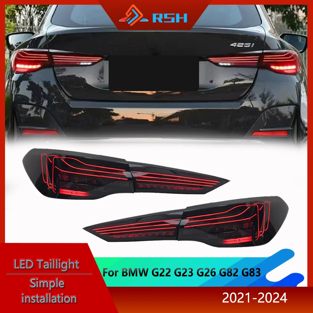 Car Taillight For BMW New 4 Series True Laser G22 G23 G26 G82 G83 M4 CSL Line Led Upgrade Laser Turn Signal Tail Light
Car Taillight For BMW New 4 Series True Laser G22 G23 G26 G82 G83 M4 CSL Line Led Upgrade Laser Turn Signal Tail Light