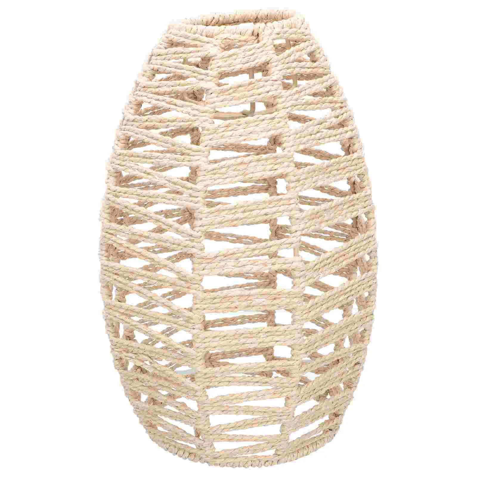 Paper Rope Lampshade Wicker Shades for Table Rattan Light Chandelier Woven Stylish Hanging Decoration
Paper Rope Lampshade Wicker Shades for Table Rattan Light Chandelier Woven Stylish Hanging Decoration