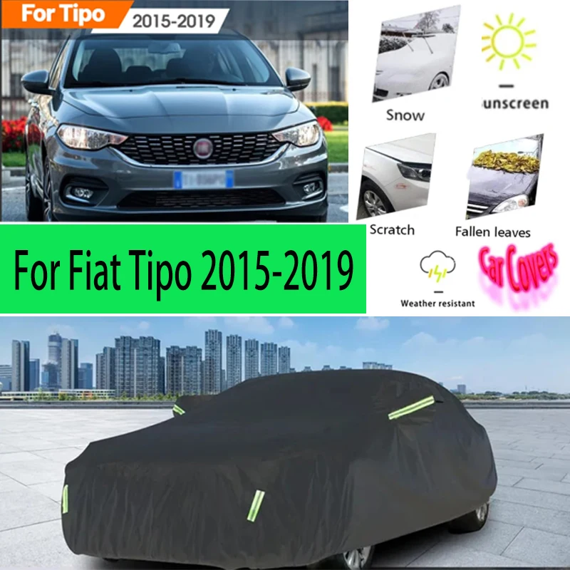 For Fiat Tipo 2015-2019 2016 2017 2018 Full Car Covers Outdoor Sun Anti UV Rain Snow Dust Protection Oxford Cloth Accessories
For Fiat Tipo 2015-2019 2016 2017 2018 Full Car Covers Outdoor Sun Anti UV Rain Snow Dust Protection Oxford Cloth Accessories