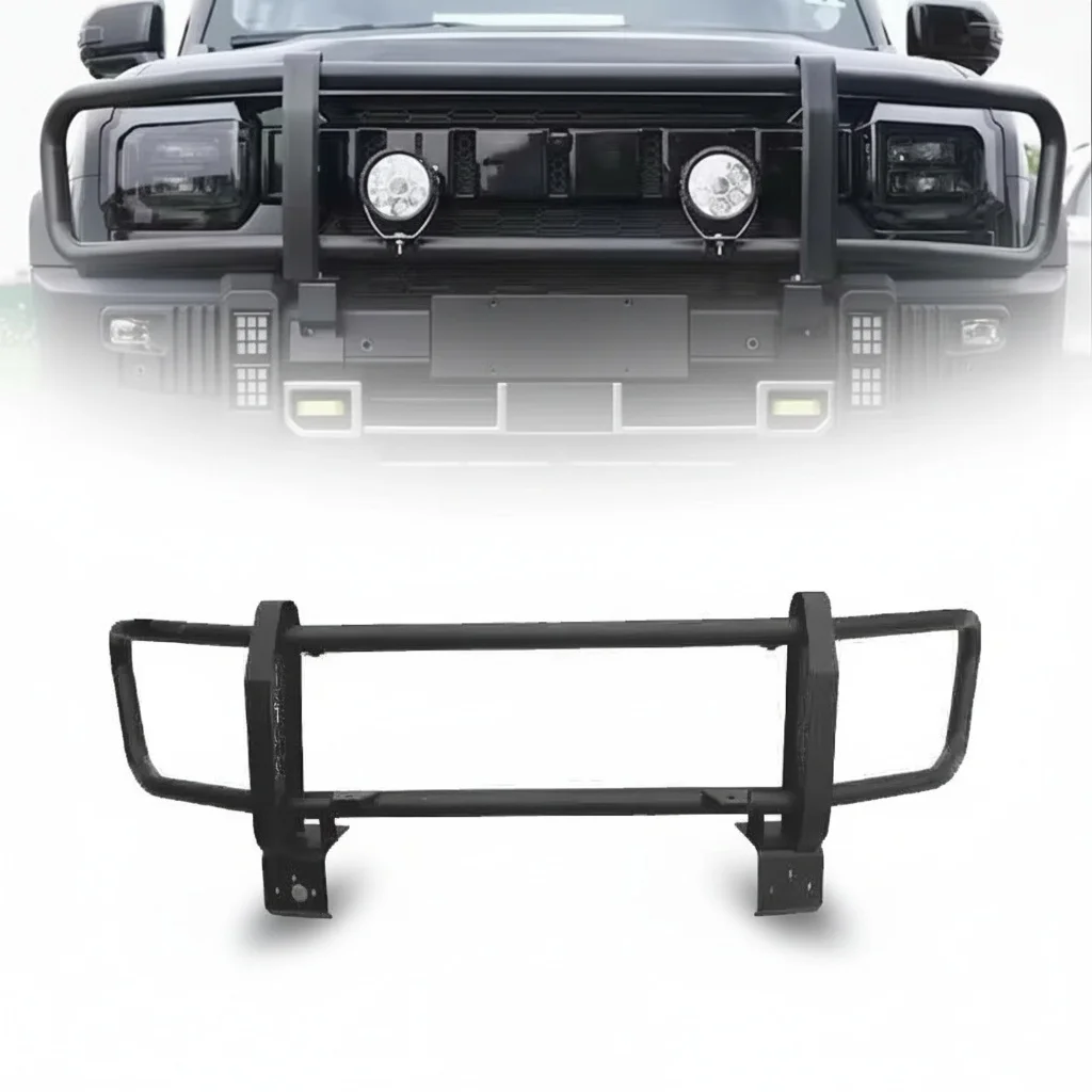 Off-Road Bull Bar, Steel Front Racing Bumper, Anti-Collision Protector Fit For Jetour Traveler Shanhai T2, Jetour T2 2024
Off-Road Bull Bar, Steel Front Racing Bumper, Anti-Collision Protector Fit For Jetour Traveler Shanhai T2, Jetour T2 2024