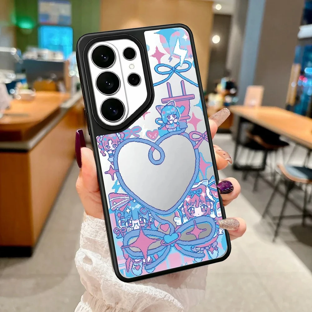 Heart Shaped Bow Girl Mirror Surface Magnetic Phone Cover for Samsung Galaxy S23 S24 S25 S26 Ultra S26+ Plus Case
Heart Shaped Bow Girl Mirror Surface Magnetic Phone Cover for Samsung Galaxy S23 S24 S25 S26 Ultra S26+ Plus Case