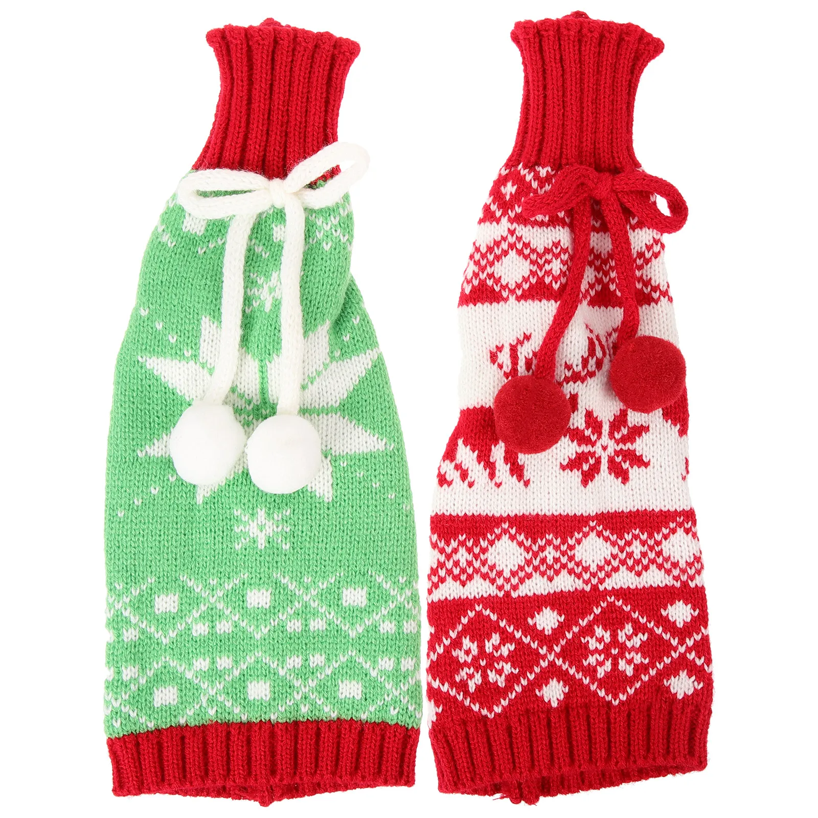 2 Pcs Bottle Cover Christmas Decor Green Red Deer Protective Fabric Sweater Travel Bag Bar Tool Kitchen Supplies
2 Pcs Bottle Cover Christmas Decor Green Red Deer Protective Fabric Sweater Travel Bag Bar Tool Kitchen Supplies