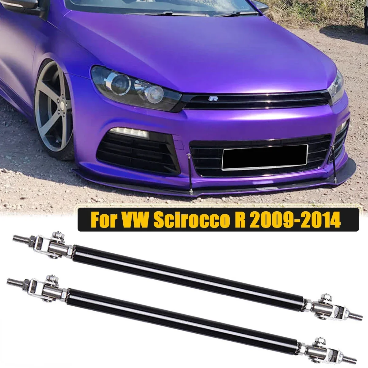 Universal For VW Volkswagen Scirocco R 2009-2014 Front Bumper Lip Splitter Strut Rod Tie Support Bar Car Accessories Boy Kit
Universal For VW Volkswagen Scirocco R 2009-2014 Front Bumper Lip Splitter Strut Rod Tie Support Bar Car Accessories Boy Kit