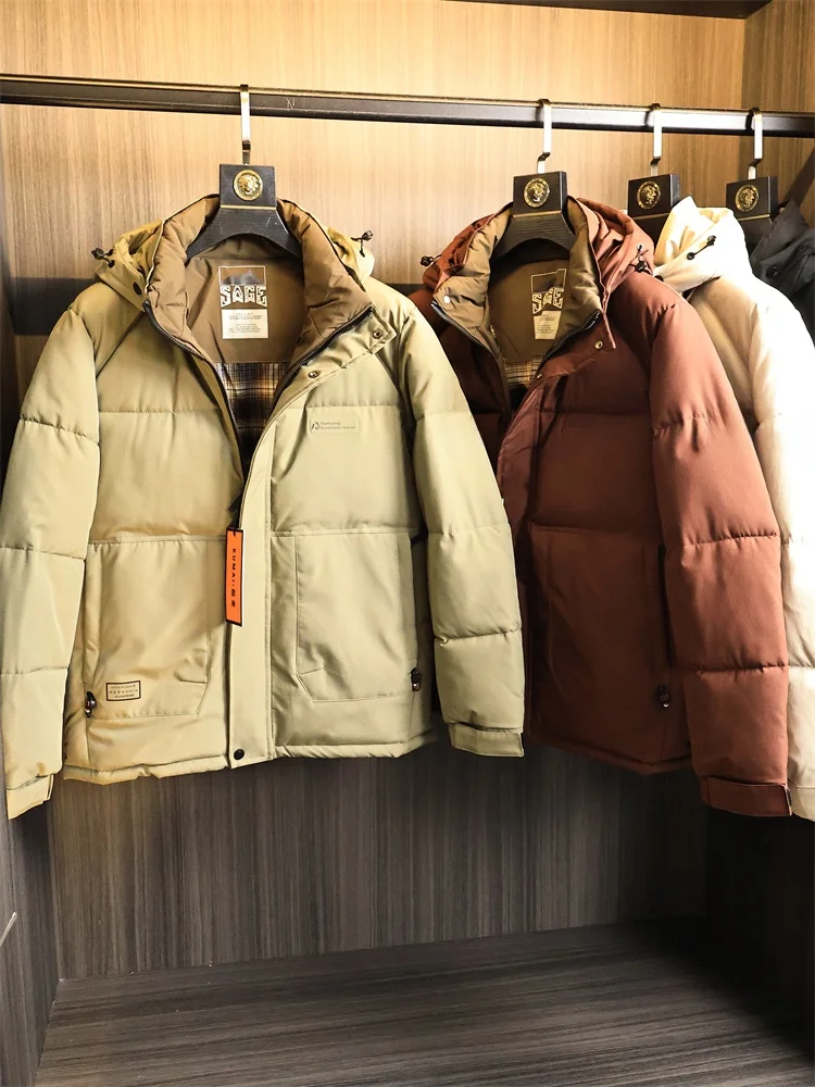 Men's Outdoor Casual Cotton Jaet Hooded Quilted Warmth Waterproof Fall Winter Faion Urban Sle Stand Fit Thiened Lo...
Men's Outdoor Casual Cotton Jaet Hooded Quilted Warmth Waterproof Fall Winter Faion Urban Sle Stand Fit Thiened Lo...