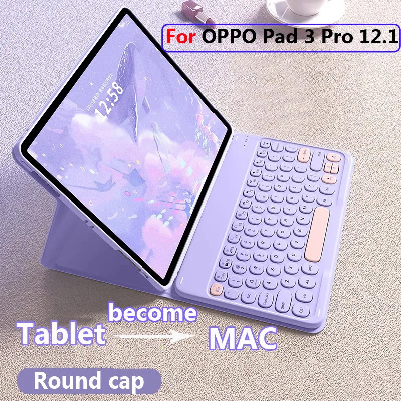 Чехол с клавиатурой для OPPO Pad 3 Pro 12,1 дюйма 2024 для OPPO Pad3 Pro 12,1, откидная крышка-подставка, беспроводная Bluetooth-клавиатура, чехол
Чехол с клавиатурой для OPPO Pad 3 Pro 12,1 дюйма 2024 для OPPO Pad3 Pro 12,1, откидная крышка-подставка, беспроводная Bluetooth-клавиатура, чехол