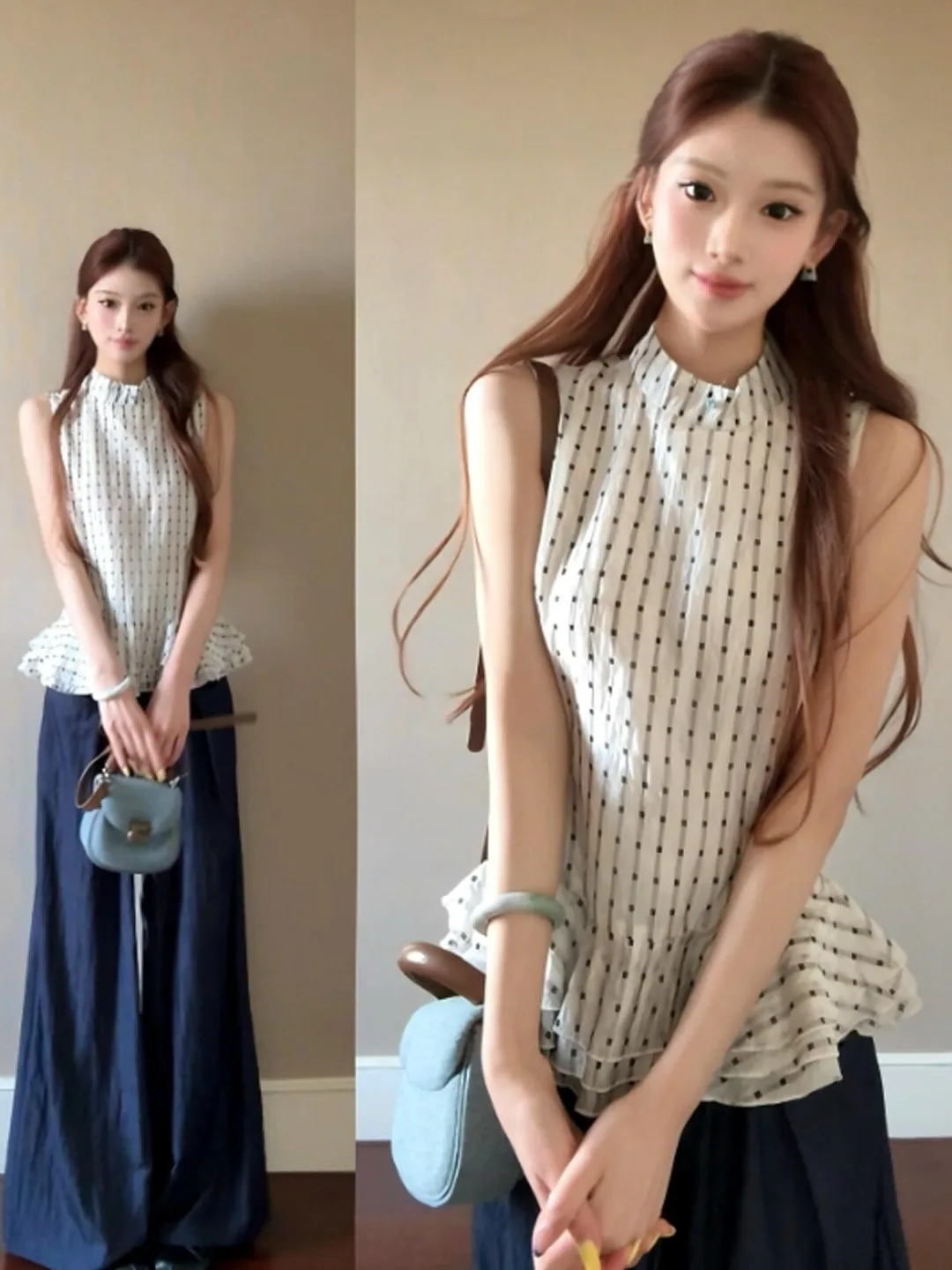 Slimming Korean Style Women's Vest Gentle Elegant Waist-Cinching Summer 2026 Fashion Retro Fit round Neck Single Piece
Slimming Korean Style Women's Vest Gentle Elegant Waist-Cinching Summer 2026 Fashion Retro Fit round Neck Single Piece