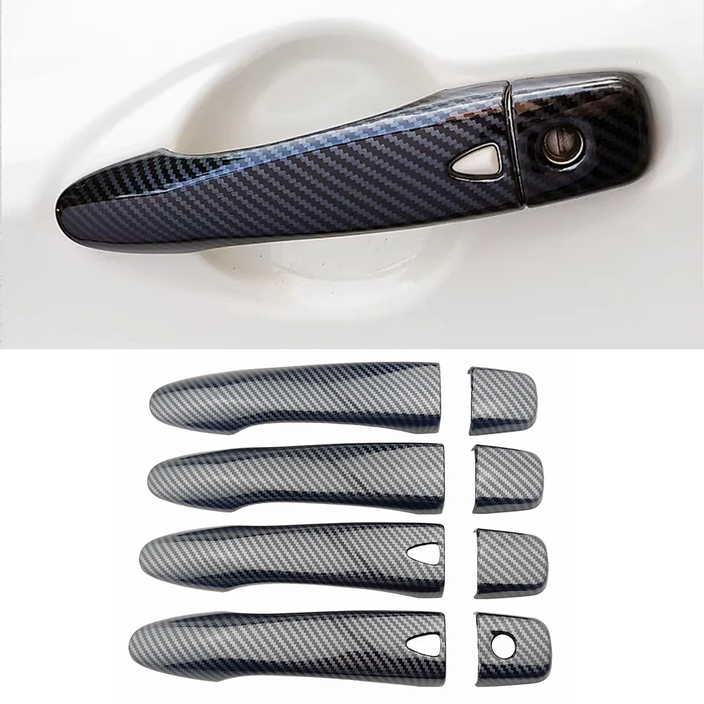 4 Doors Carbon Fiber Color Exterior Door Handle Cover Trim For Dongfeng DF6 2023-2026 Anti Scratch Protect Caps Decor Sticker
4 Doors Carbon Fiber Color Exterior Door Handle Cover Trim For Dongfeng DF6 2023-2026 Anti Scratch Protect Caps Decor Sticker