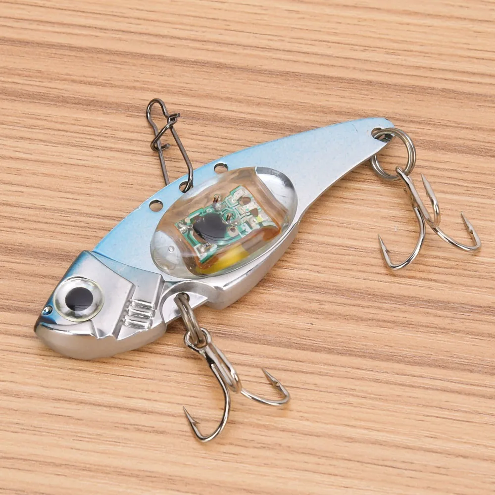 2PCS Treble Hook Fishing Lure Light Vibration Waterproof Electronic Fishing Lamp Lightweight Flashing LED Lure Light
2PCS Treble Hook Fishing Lure Light Vibration Waterproof Electronic Fishing Lamp Lightweight Flashing LED Lure Light