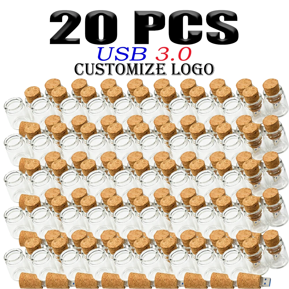20PCS/Lot Drifting Bottle Flash Drive 128GB Free LOGO USB 3.0 Pen Drive 64GB Glass Bottle Memory Stick 32G Free LOGO U Disk 16G
20PCS/Lot Drifting Bottle Flash Drive 128GB Free LOGO USB 3.0 Pen Drive 64GB Glass Bottle Memory Stick 32G Free LOGO U Disk 16G