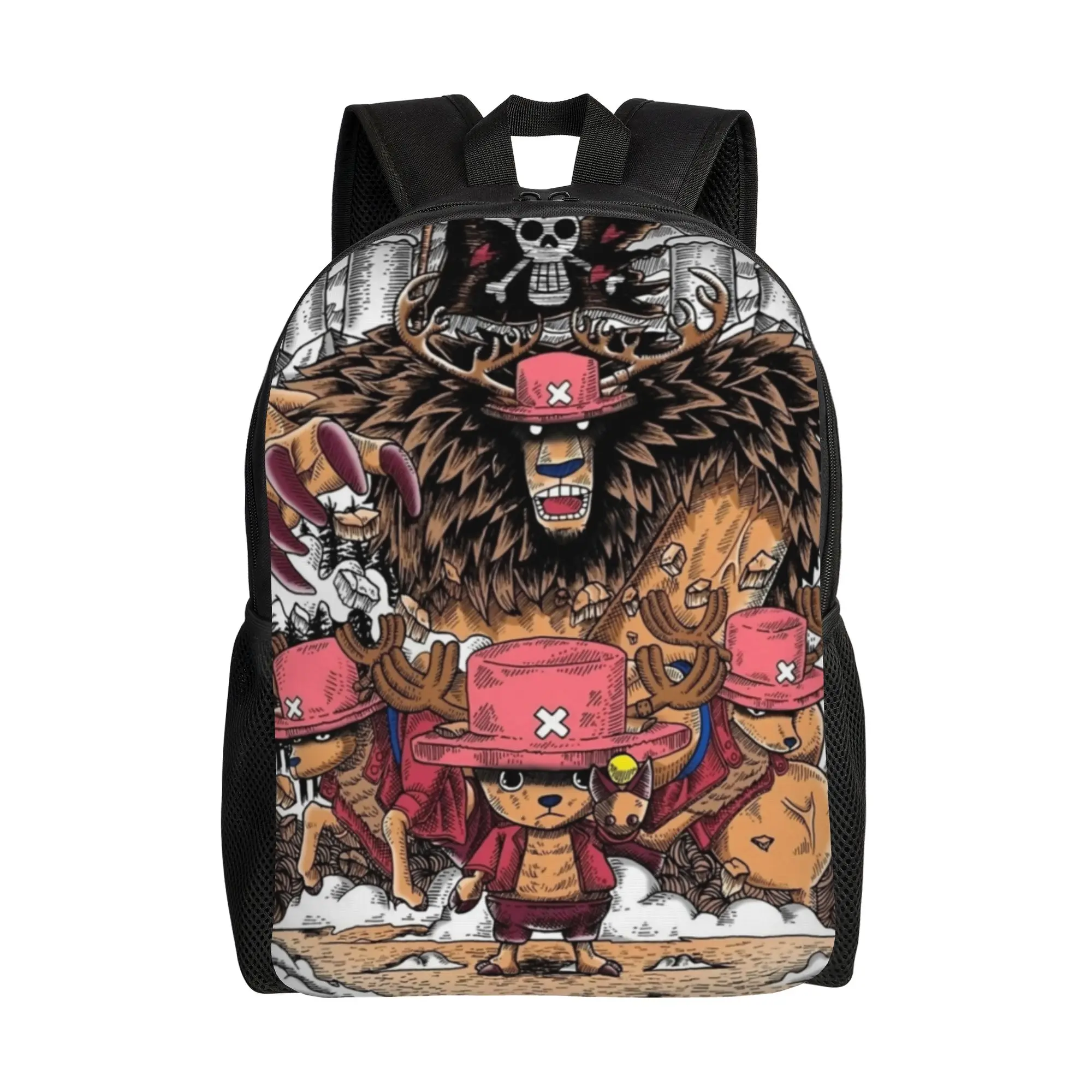 Школьный рюкзак Tony Tony Chopper для школьников, с регулируемыми лямками, с мультяшным принтом
Школьный рюкзак Tony Tony Chopper для школьников, с регулируемыми лямками, с мультяшным принтом