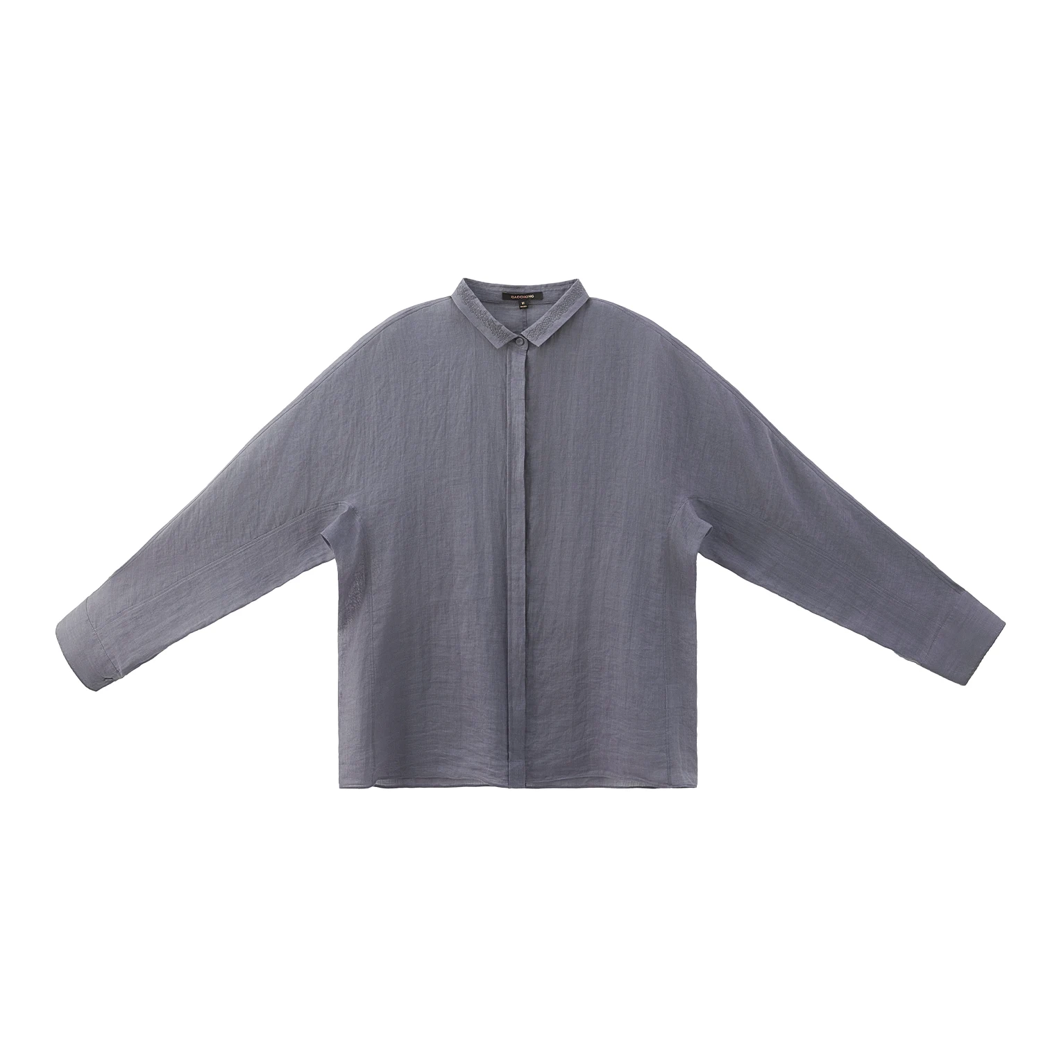 Loose Fit Embroidered Cotton Linen Shirt Light Weight See through Collar Design Daily Wear Artistic Style Women's Shirt
Loose Fit Embroidered Cotton Linen Shirt Light Weight See through Collar Design Daily Wear Artistic Style Women's Shirt