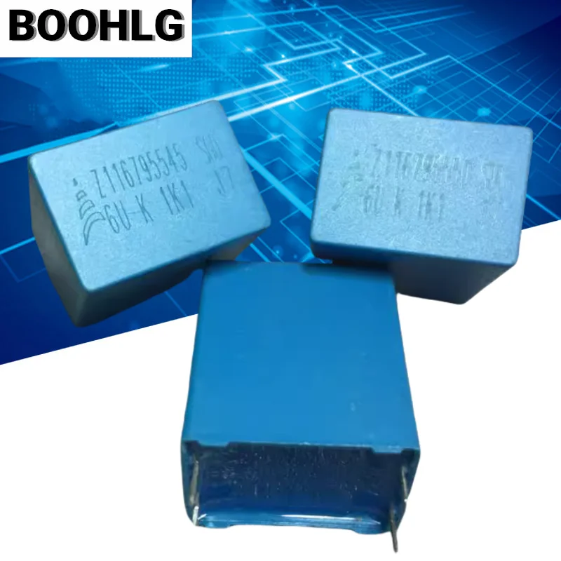 5 шт. EPCOS MKP 6 мкФ 1100 В постоянного тока платиновая машина высокочастотный отключающий пленочный конденсатор
5 шт. EPCOS MKP 6 мкФ 1100 В постоянного тока платиновая машина высокочастотный отключающий пленочный конденсатор