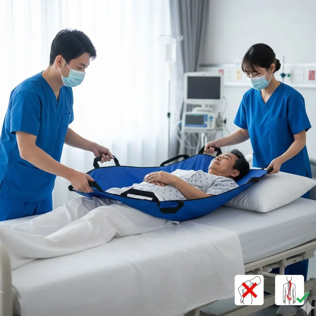 Elderly Care Transfer Soft Stretcher Special Sheet for Turning & Moving Anti-Bedsore Rehabilitation Belt In Stock Fast Shipping
Elderly Care Transfer Soft Stretcher Special Sheet for Turning & Moving Anti-Bedsore Rehabilitation Belt In Stock Fast Shipping