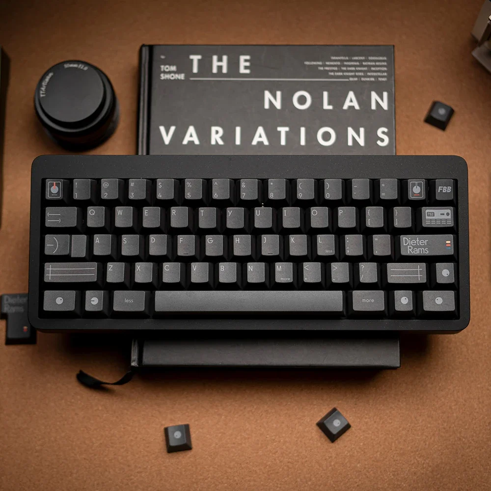 Original Keycap T52 Minimalist Braun Thickened PBT Sublimation Dark Grey Customized Mechanical Keyboard Black
Original Keycap T52 Minimalist Braun Thickened PBT Sublimation Dark Grey Customized Mechanical Keyboard Black
