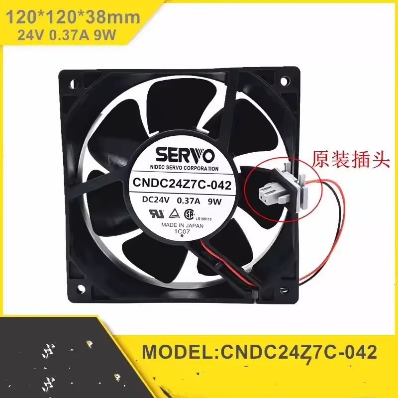 New CNDC24Z7C-042 24v 0.37A 9W 12CM 120 * 120 * 38MM Weiken inverter cooling fan
New CNDC24Z7C-042 24v 0.37A 9W 12CM 120 * 120 * 38MM Weiken inverter cooling fan