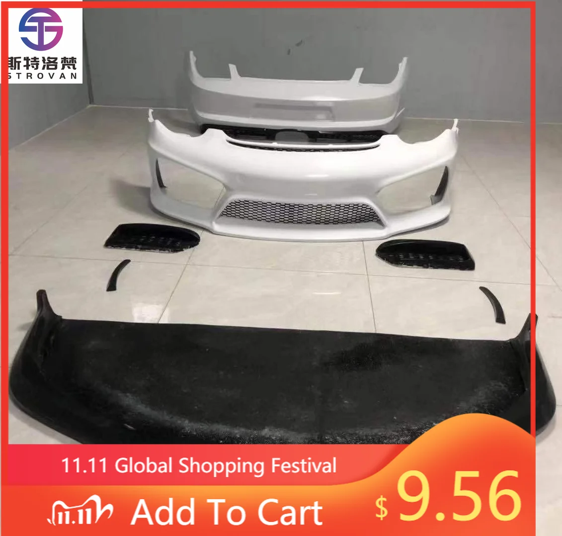 STLF Full Bumper Body Kit for Porsches 987.2 Cayman Boxster Update to GT4 2009-2012 for Front Bumper Rear Bumper
STLF Full Bumper Body Kit for Porsches 987.2 Cayman Boxster Update to GT4 2009-2012 for Front Bumper Rear Bumper
