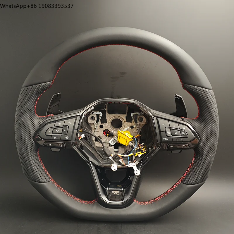 Полуперфорированный кожаный руль для Volkswagen VW Golf 8 MK8 R 5 6 7 MK5 MK6 MK7 Polo GTI Scirocco Jetta Passat B7
Полуперфорированный кожаный руль для Volkswagen VW Golf 8 MK8 R 5 6 7 MK5 MK6 MK7 Polo GTI Scirocco Jetta Passat B7