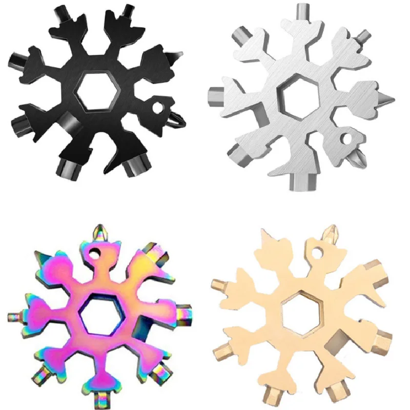 Universal Snowflake Wrench Hexagonal Multifunctional Wrench Outdoor Portable 18 in 1 Octagonal Alloy Wrench Household Tool
Universal Snowflake Wrench Hexagonal Multifunctional Wrench Outdoor Portable 18 in 1 Octagonal Alloy Wrench Household Tool