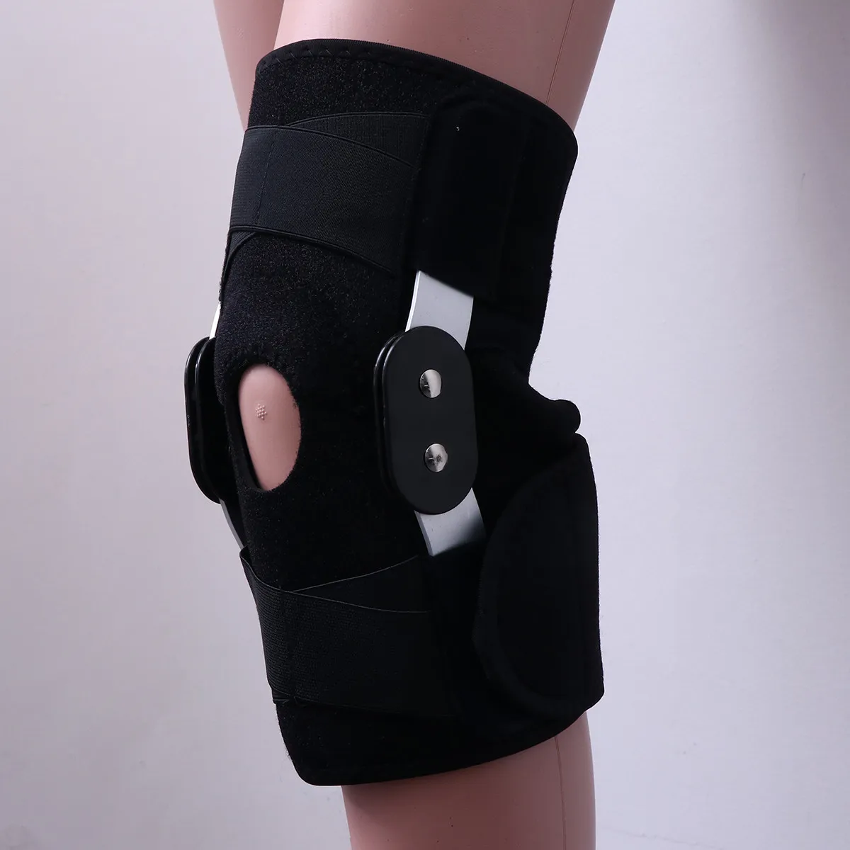 Black Adjustable Knee Pad Free Size Universal Rubber Knee Support for Sports Injury Prevention Athletic
Black Adjustable Knee Pad Free Size Universal Rubber Knee Support for Sports Injury Prevention Athletic