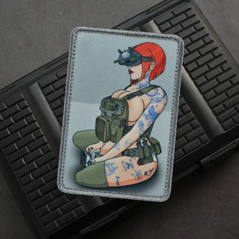 Tactical Girl Patch 49 Tons Sexy Beauty Morale Badge Hook & Loop Military Armband outdoor Backpack Applique Patches for Clothing
Tactical Girl Patch 49 Tons Sexy Beauty Morale Badge Hook & Loop Military Armband outdoor Backpack Applique Patches for Clothing