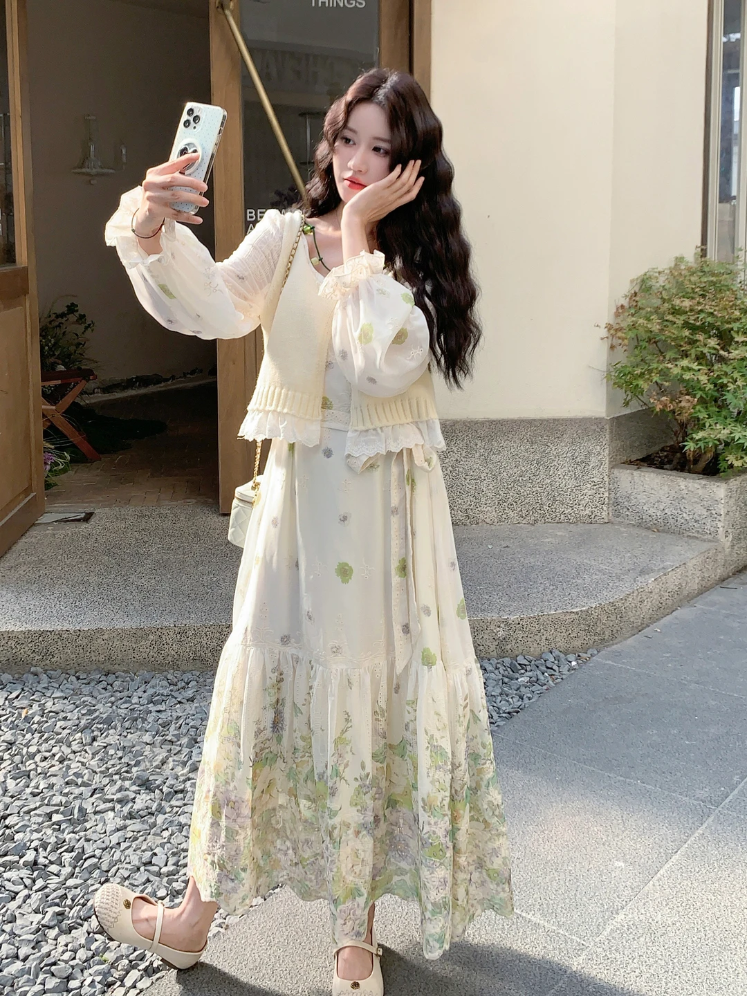 Romantic Floral Print Maxi Dress Women's Elegant Gentle Style Spring Summer Long Sleeve High Waist Breathable Skin-Friendly
Romantic Floral Print Maxi Dress Women's Elegant Gentle Style Spring Summer Long Sleeve High Waist Breathable Skin-Friendly